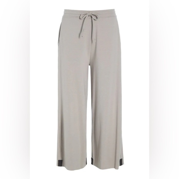 henriette steffensen Pants - Henriette Steffensen trousers wide leg sweatpants loungewear pockets cotton sand